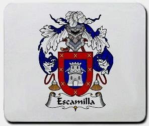 Escamilla coat of arms mouse pad