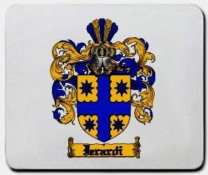 Ierardi coat of arms mouse pad