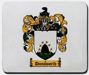 Dunsworth coat of arms mouse pad