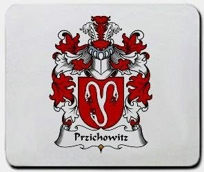 Przichowitz coat of arms mouse pad