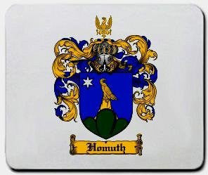 Homuth coat of arms mouse pad
