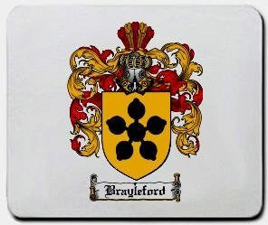 Brayleford coat of arms mouse pad