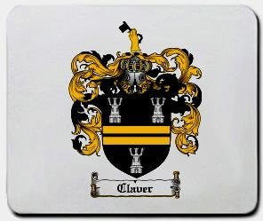 Claver coat of arms mouse pad