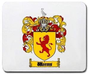 Weems coat of arms mouse pad