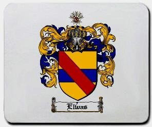 Elwas coat of arms mouse pad