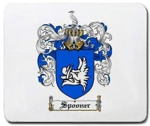 Spooner coat of arms mouse pad