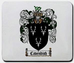 Cavendish coat of arms mouse pad