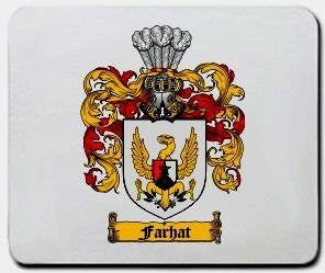 Farhat coat of arms mouse pad
