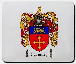 Channcey coat of arms mouse pad
