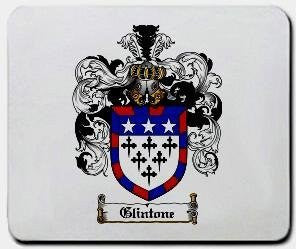 Glintone coat of arms mouse pad