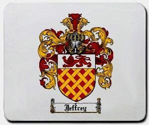 Jeffrey coat of arms mouse pad