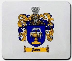 Aros coat of arms mouse pad