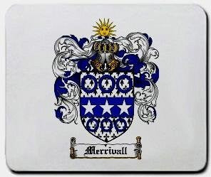 Merrivall coat of arms mouse pad