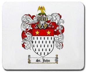 St_4 coat of arms mouse pad