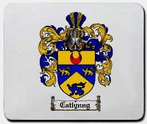 Catlyng coat of arms mouse pad
