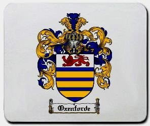 Oxenforde coat of arms mouse pad
