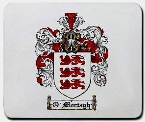 O'mortagh coat of arms mouse pad