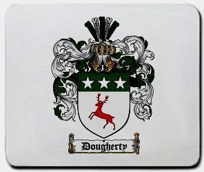 Dougherty coat of arms mouse pad