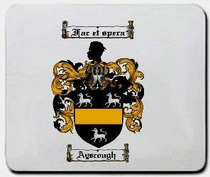Ayscough coat of arms mouse pad