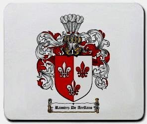 Ramirez-de-arellano coat of arms mouse pad