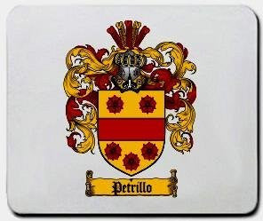 Petrillo coat of arms mouse pad