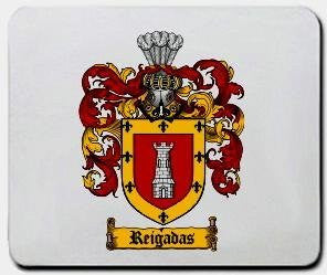 Reigadas coat of arms mouse pad