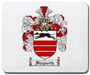 Shipwith coat of arms mouse pad