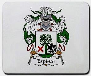 Espinar coat of arms mouse pad