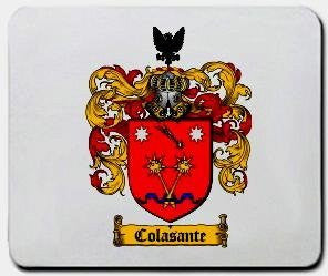 Colasante coat of arms mouse pad