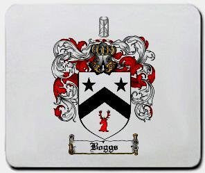 Boggs coat of arms mouse pad