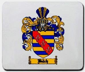 Belch coat of arms mouse pad