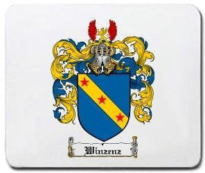 Winzenz coat of arms mouse pad