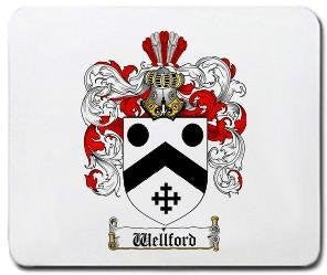 Wellford coat of arms mouse pad