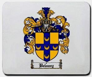 Belamy coat of arms mouse pad