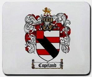 Copeland coat of arms mouse pad