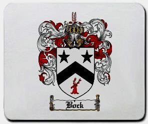 Bock coat of arms mouse pad