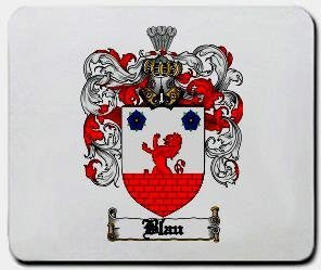 Blau coat of arms mouse pad