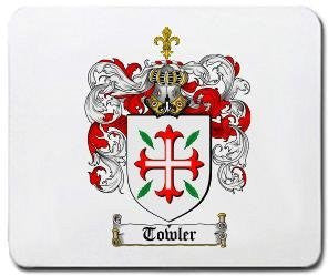 Towler coat of arms mouse pad