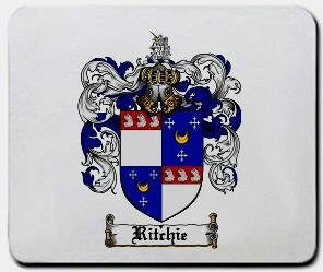 Ritchie coat of arms mouse pad