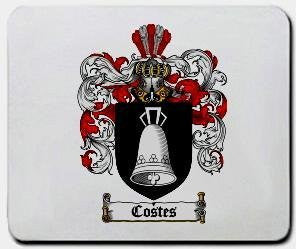 Costes coat of arms mouse pad