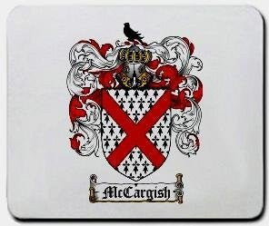 Mccargish coat of arms mouse pad