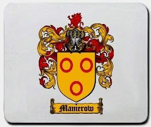 Mamerow coat of arms mouse pad
