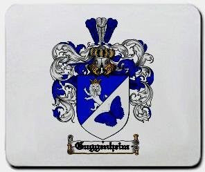 Guggenheim coat of arms mouse pad