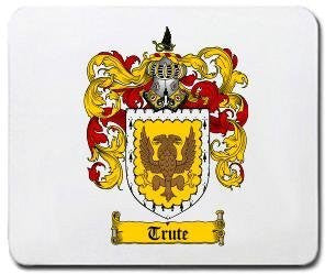 Trute coat of arms mouse pad