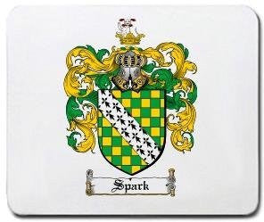 Spark coat of arms mouse pad