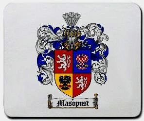 Masopust coat of arms mouse pad