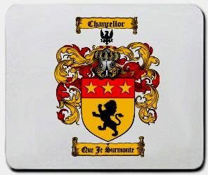 Chancellor coat of arms mouse pad