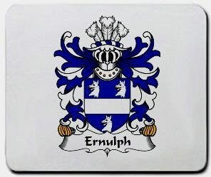 Ernulph coat of arms mouse pad