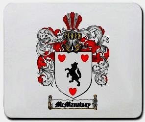 Mcmanaway coat of arms mouse pad