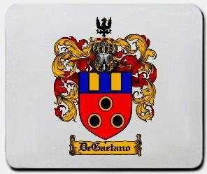 Degaetano coat of arms mouse pad